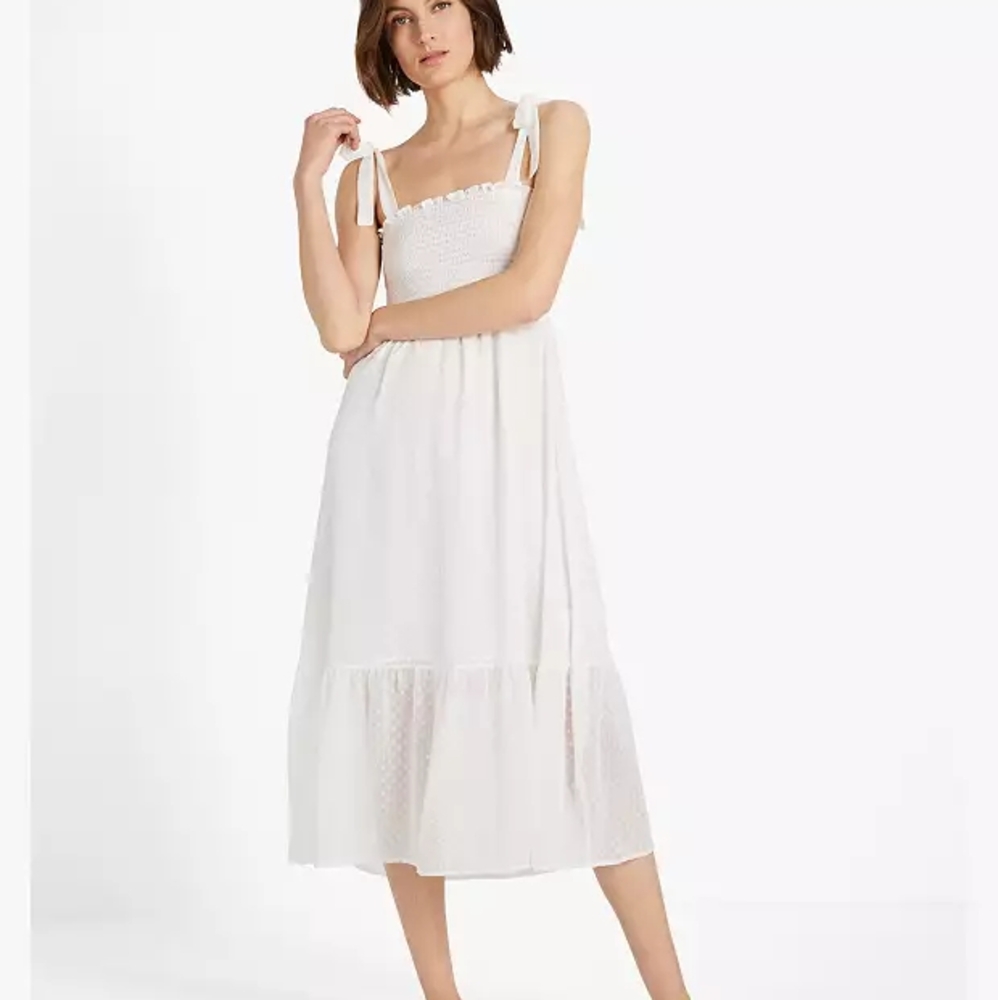 kate spade new york Midi Chiffon Chemise